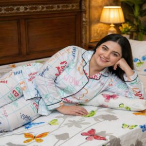 Zara Ladies Night Suit Happy Night